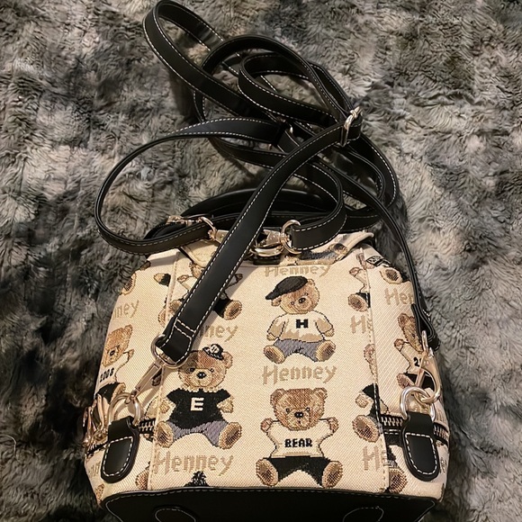 Canvas bears mini backpack - Picture 2 of 9